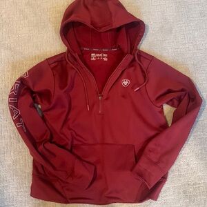 Half zip hoodie